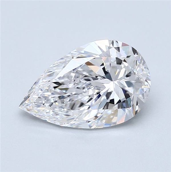 1.95ct D VVS2 Rare Carat Ideal Cut Pear Diamond