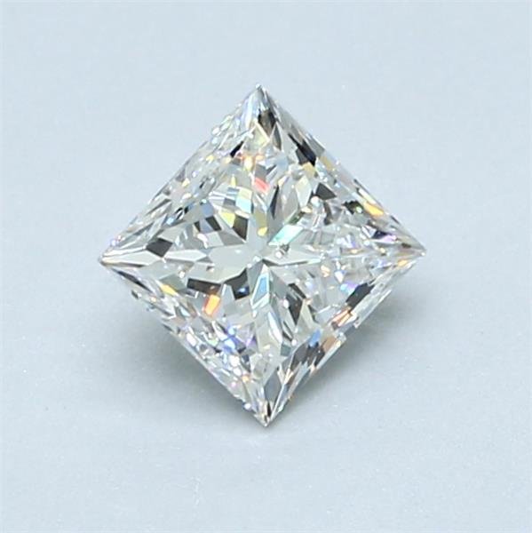 0.70ct E SI2 Rare Carat Ideal Cut Princess Diamond