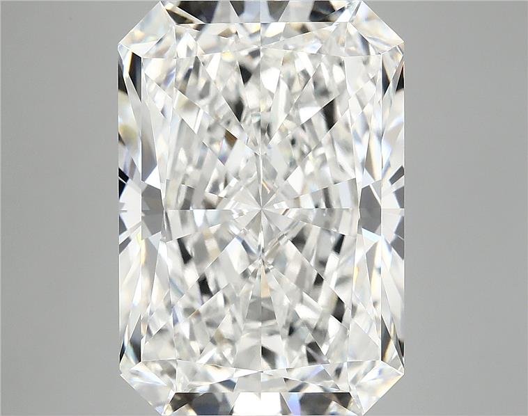 10.88ct F VVS2 Rare Carat Ideal Cut Radiant Lab Grown Diamond