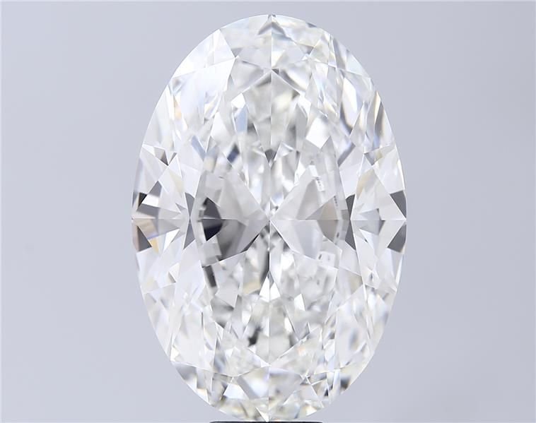 17.50ct F VVS2 Excellent Cut Oval Lab Grown Diamond