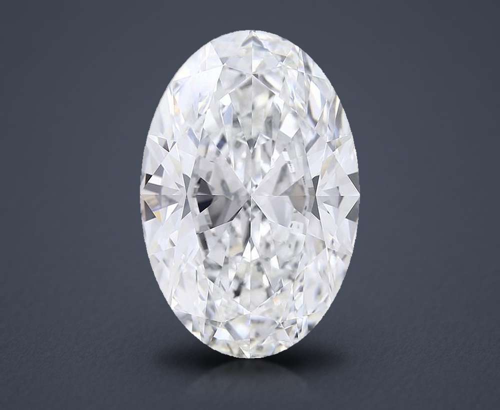 17.50 Carat Oval Lab Diamond