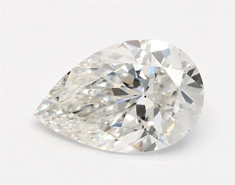 1.01ct F VS2 Rare Carat Ideal Cut Pear Lab Grown Diamond