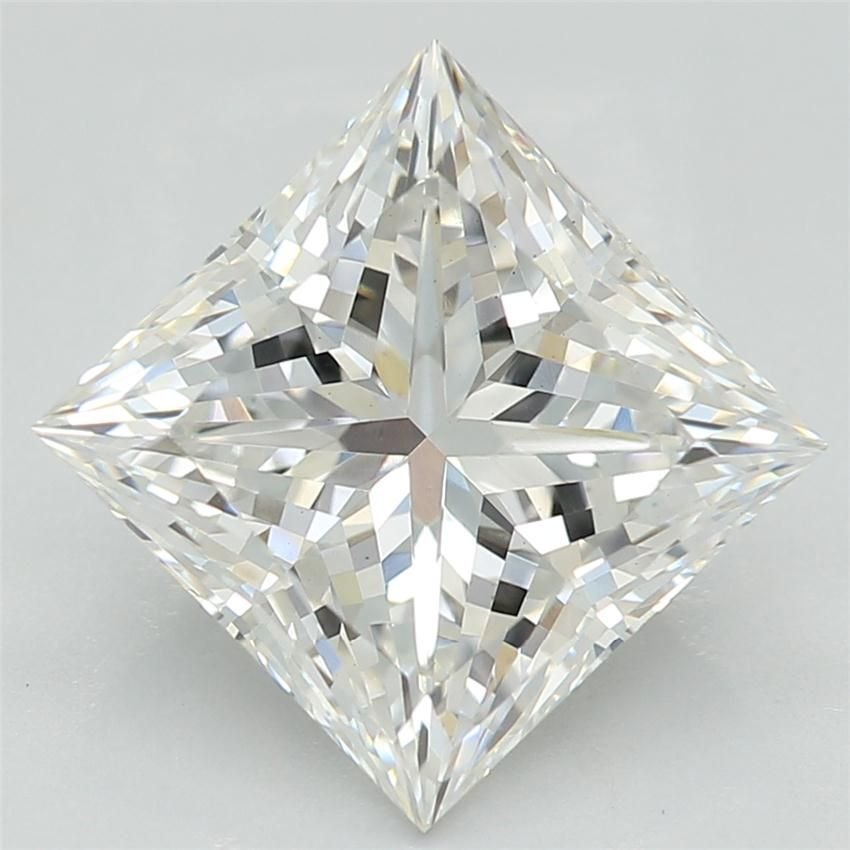 2.04ct F VS2 Rare Carat Ideal Cut Princess Lab Grown Diamond