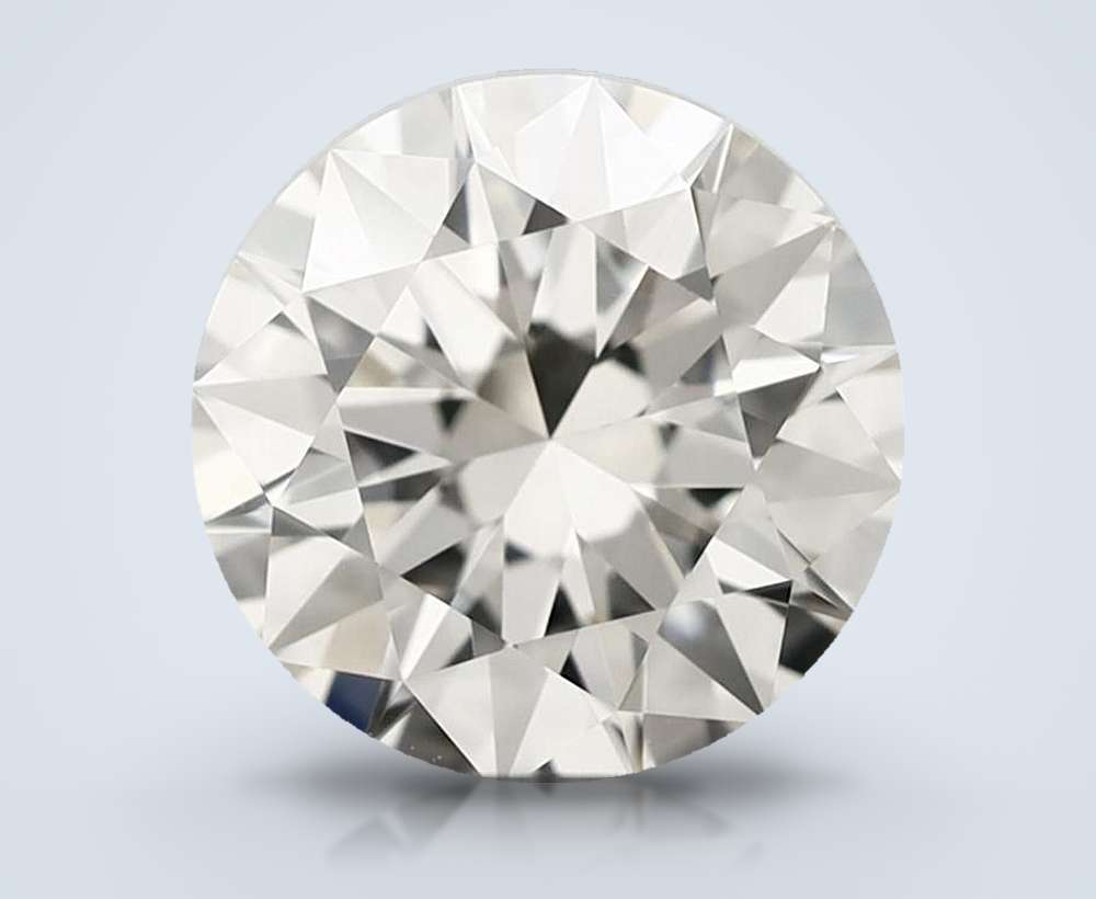 0.90 Carat Round Natural Diamond
