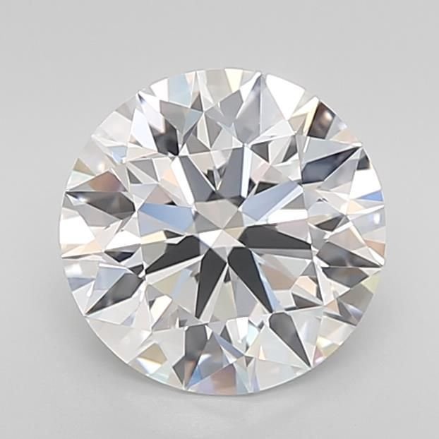 3.43ct D IF Rare Carat Ideal Cut Round Lab Grown Diamond