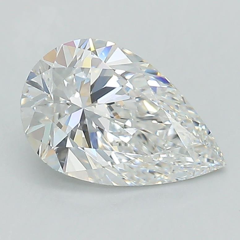 1.42ct E VS1 Rare Carat Ideal Cut Pear Lab Grown Diamond