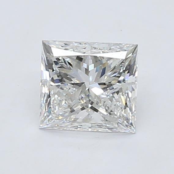 0.80ct D VVS2 Very Good Cut Princess Lab Grown Diamond