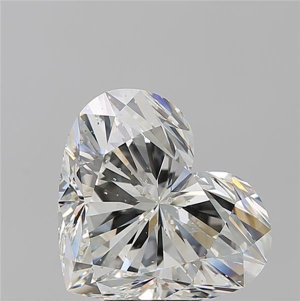 6.06ct J SI2 Excellent Cut Heart Diamond