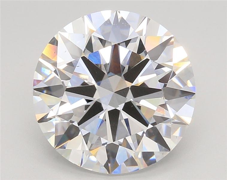 5.48ct E VS2 Rare Carat Ideal Cut Round Lab Grown Diamond