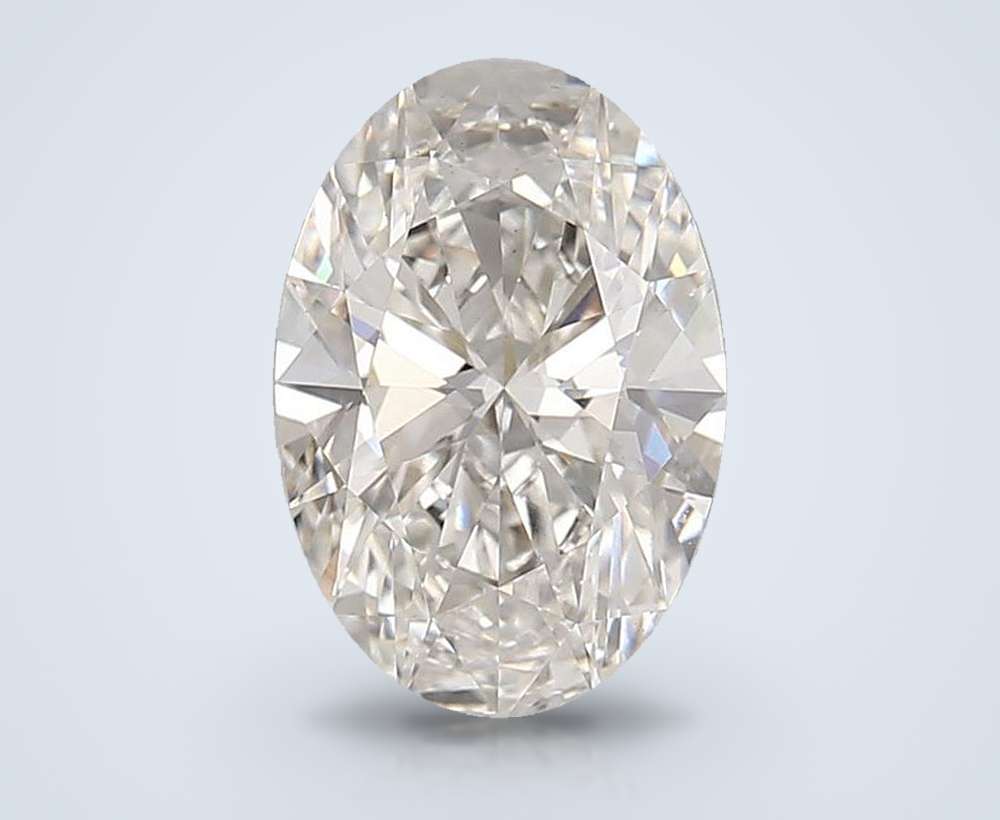 2.45 Carat Oval Lab Diamond
