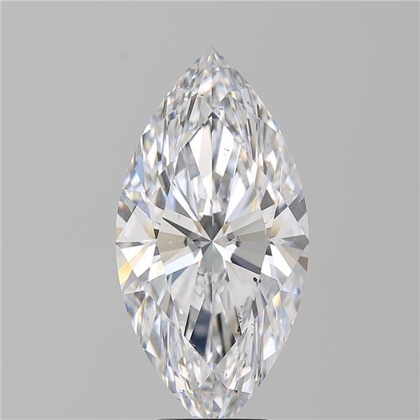 5.06ct D SI1 Rare Carat Ideal Cut Marquise Diamond