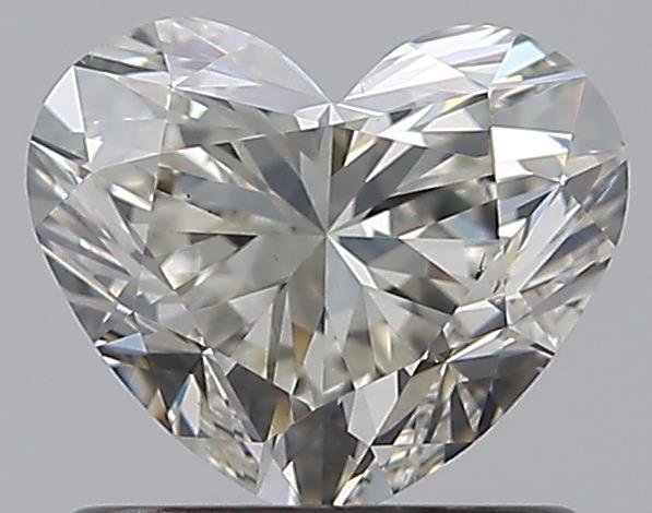 0.80ct J SI1 Rare Carat Ideal Cut Heart Diamond