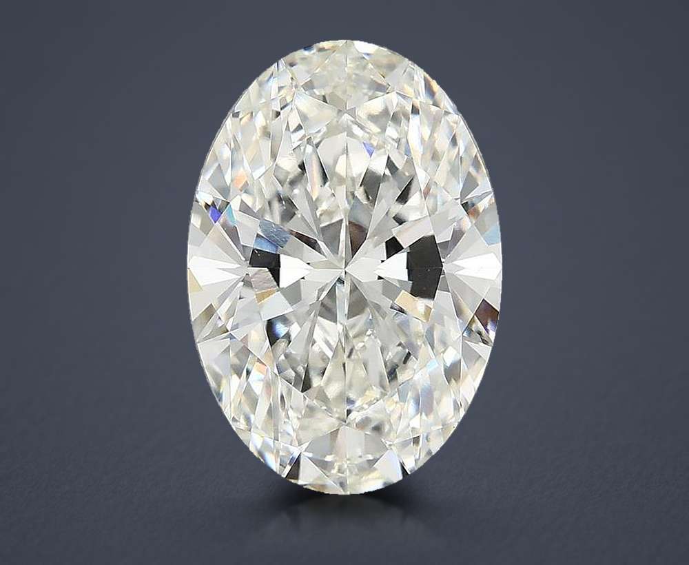 3.64 Carat Oval Lab Diamond