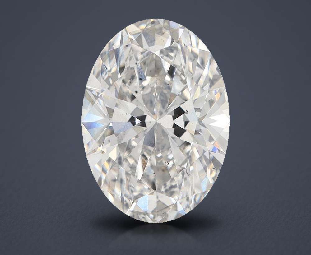4.24 Carat Oval Lab Diamond