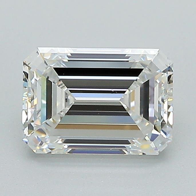 1.37ct E VS1 Excellent Cut Emerald Lab Grown Diamond