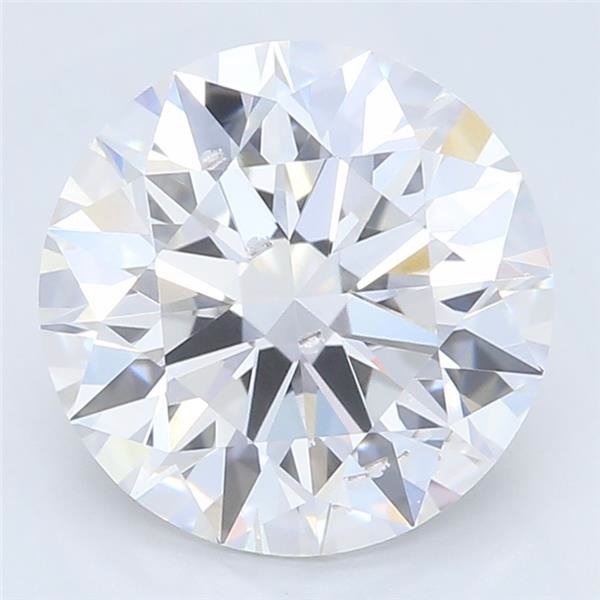 1.53ct F SI2 Rare Carat Ideal Cut Round Lab Grown Diamond