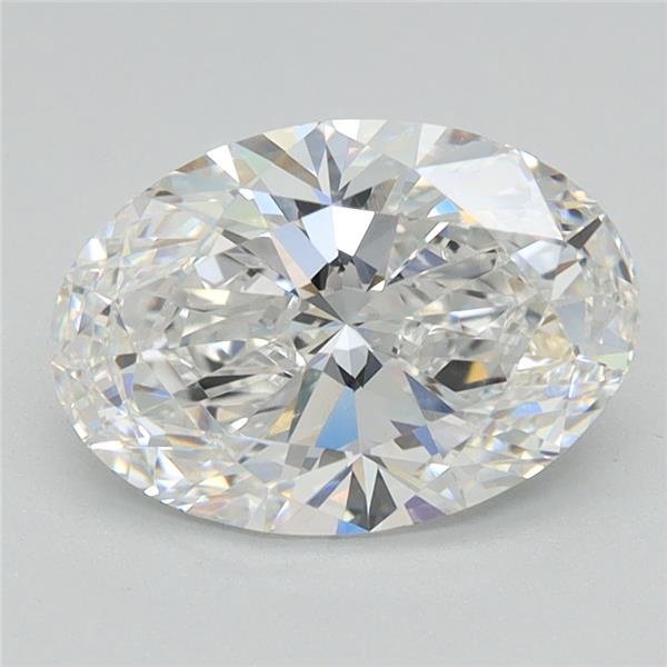 1.00ct D VVS2 Rare Carat Ideal Cut Oval Lab Grown Diamond
