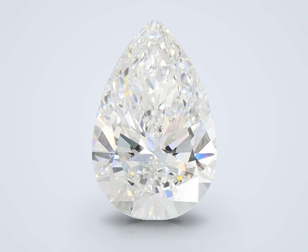 1.34 Carat Pear Lab Diamond