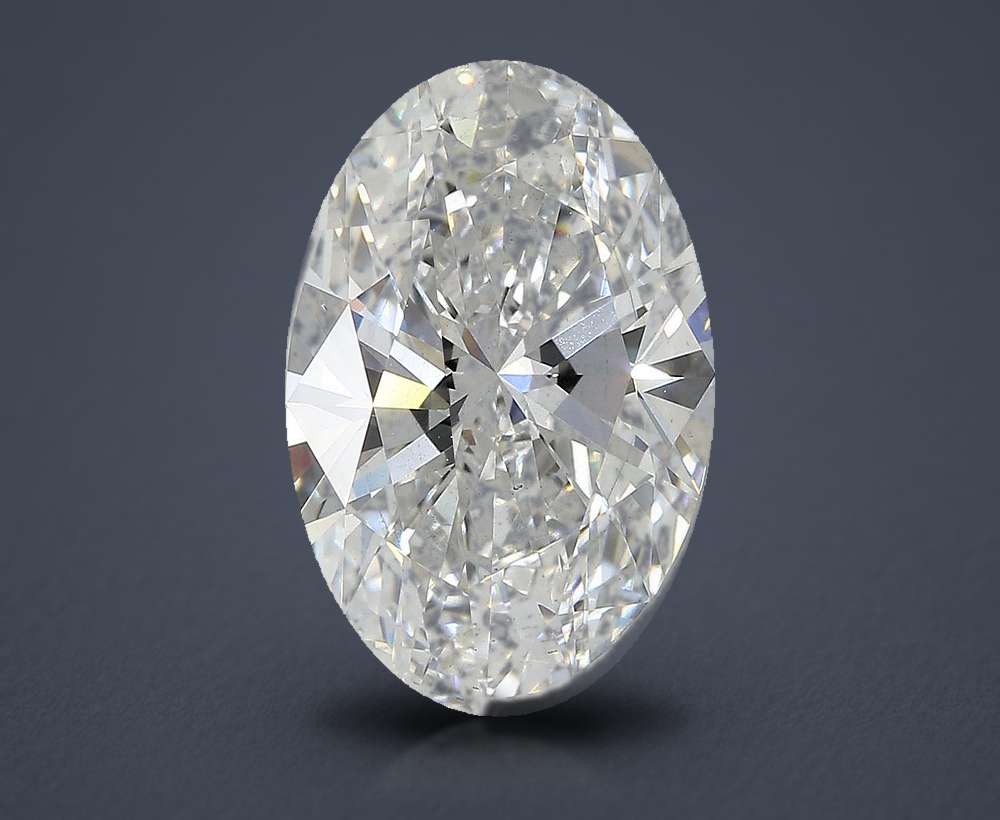 5.78 Carat Oval Lab Diamond
