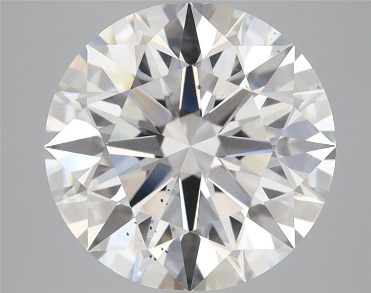 5.05ct D VS2 Rare Carat Ideal Cut Round Lab Grown Diamond