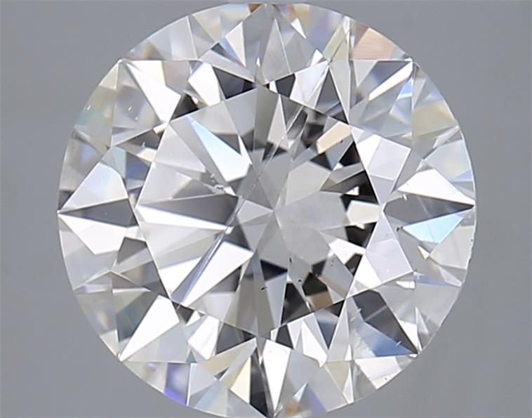 4.04ct G SI2 Rare Carat Ideal Cut Round Lab Grown Diamond