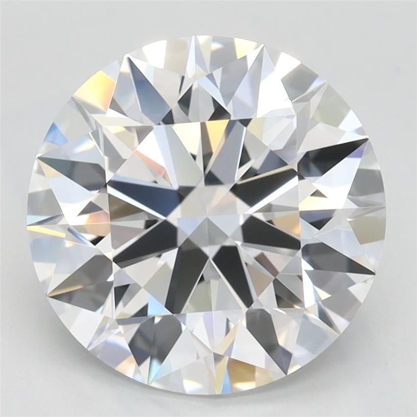 3.69ct D IF Rare Carat Ideal Cut Round Lab Grown Diamond