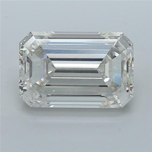 5.01ct H VS1 Excellent Cut Emerald Lab Grown Diamond