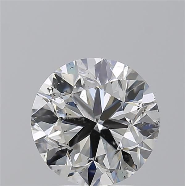 3.01ct F SI2 Very Good Cut Round Diamond