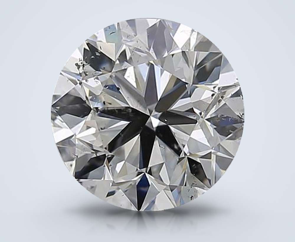 3.01 Carat Round Natural Diamond