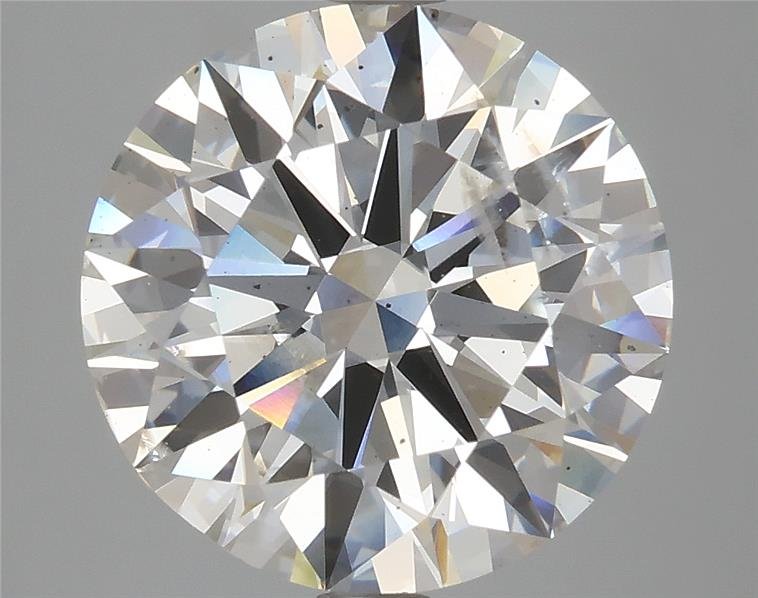 4.77ct F SI2 Rare Carat Ideal Cut Round Lab Grown Diamond