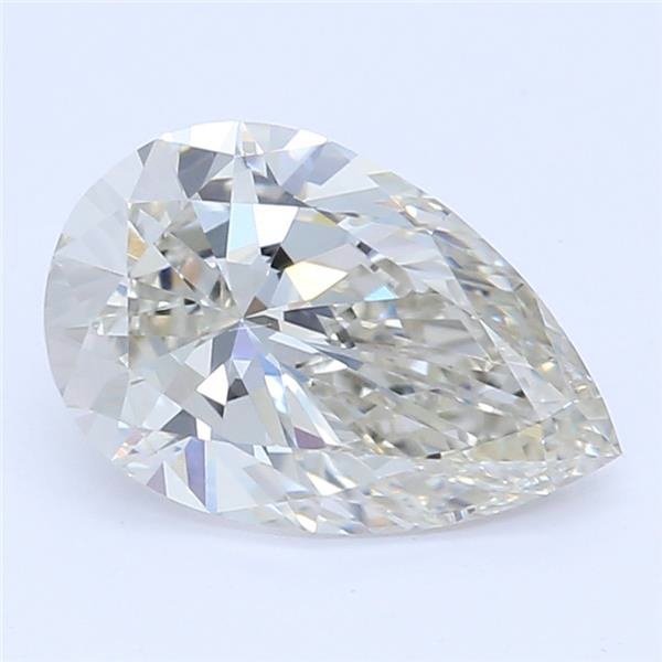 0.74ct I VS2 Rare Carat Ideal Cut Pear Lab Grown Diamond