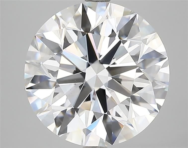 4.30ct E VS1 Rare Carat Ideal Cut Round Diamond