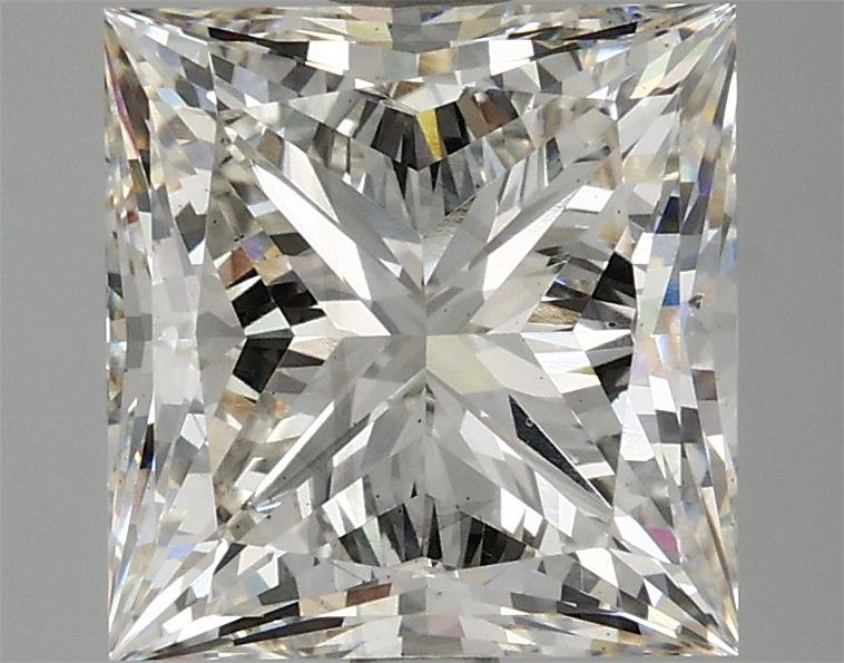 4.31ct H VS2 Rare Carat Ideal Cut Princess Lab Grown Diamond