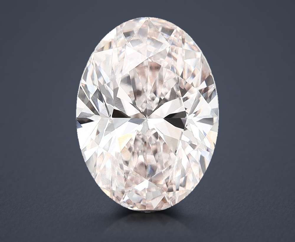 4.00 Carat Oval Lab Diamond