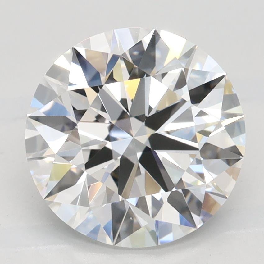 2.18ct D IF Rare Carat Ideal Cut Round Lab Grown Diamond