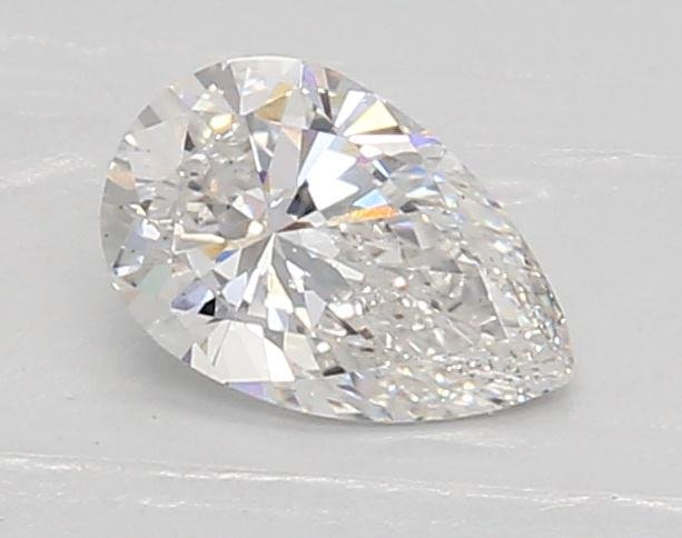 0.57ct E VS2 Rare Carat Ideal Cut Pear Lab Grown Diamond