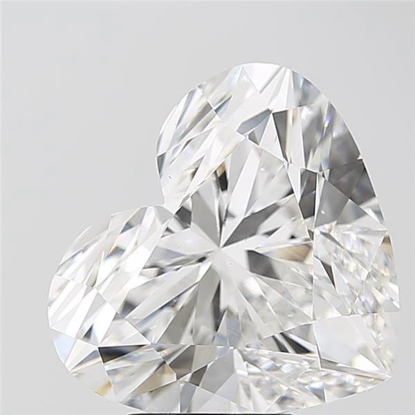 7.02ct E VS1 Rare Carat Ideal Cut Heart Lab Grown Diamond