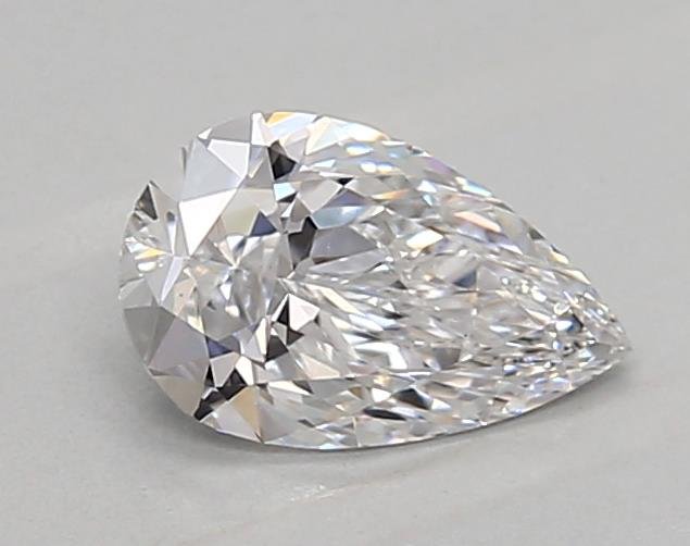 0.62ct D VVS2 Rare Carat Ideal Cut Pear Lab Grown Diamond