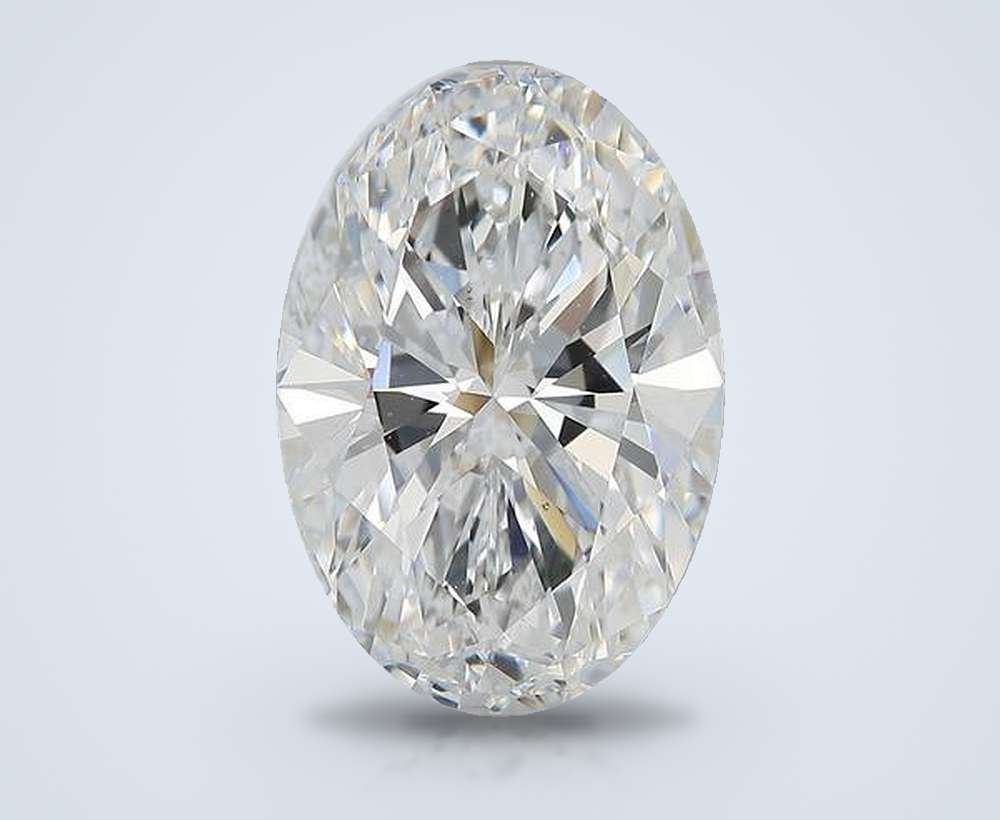 6.04 Carat Oval Natural Diamond