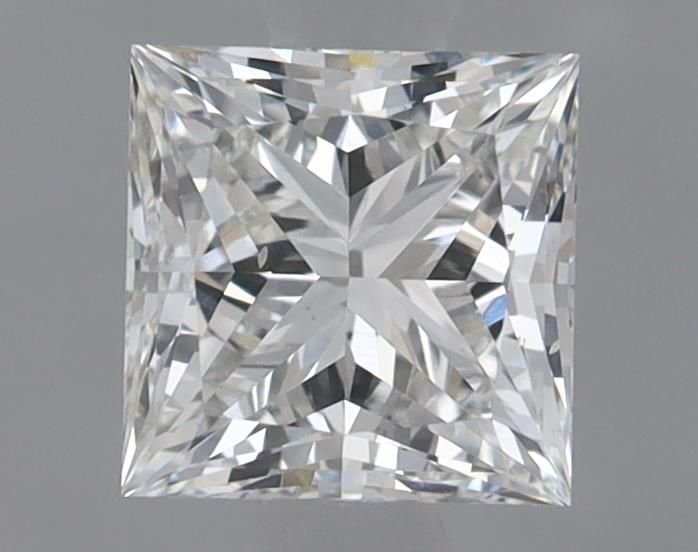 0.97ct G VS2 Rare Carat Ideal Cut Princess Lab Grown Diamond