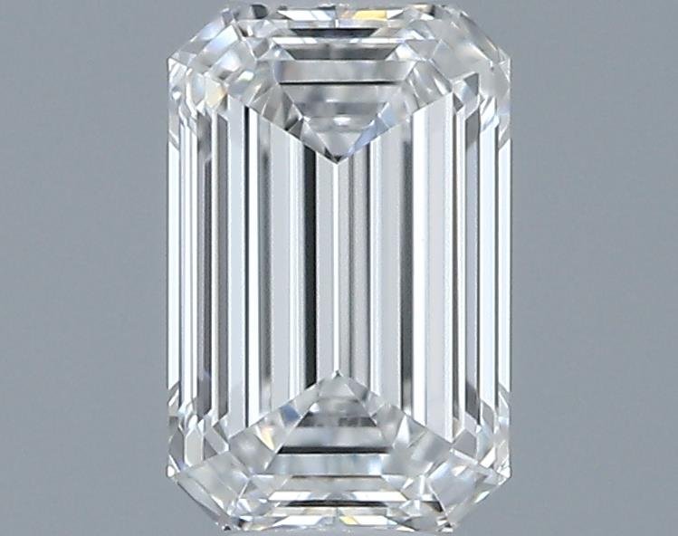 0.31ct E VVS1 Rare Carat Ideal Cut Emerald Diamond