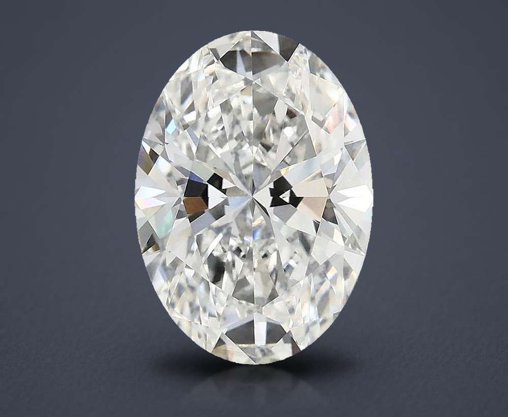 4.10 Carat Oval Lab Diamond