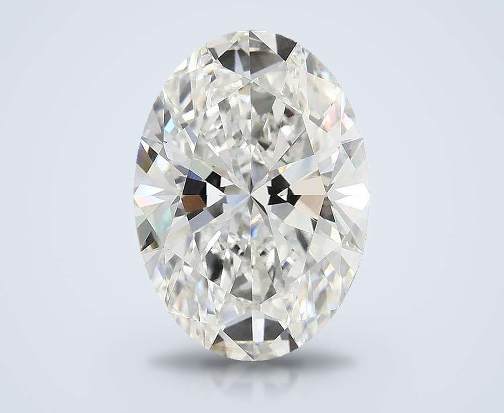 4.10 Carat Oval Lab Diamond