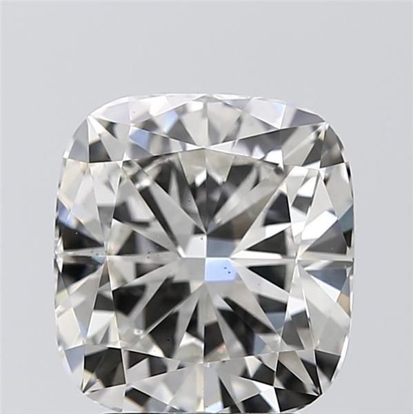 2.84ct H VS2 Rare Carat Ideal Cut Cushion Lab Grown Diamond