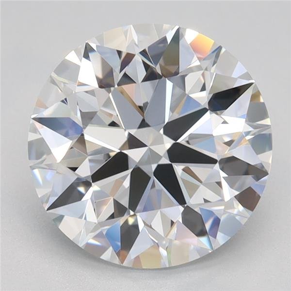 2.73ct D VVS1 Rare Carat Ideal Cut Round Lab Grown Diamond