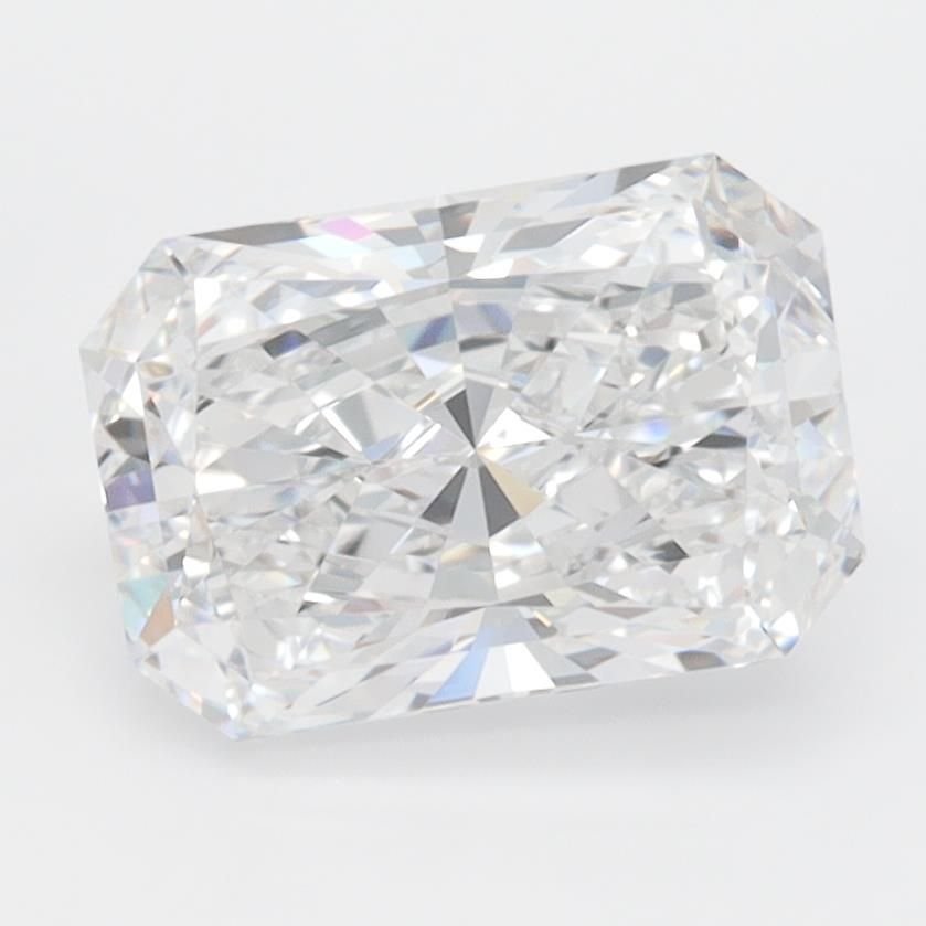 2.10ct D VVS2 Rare Carat Ideal Cut Radiant Lab Grown Diamond
