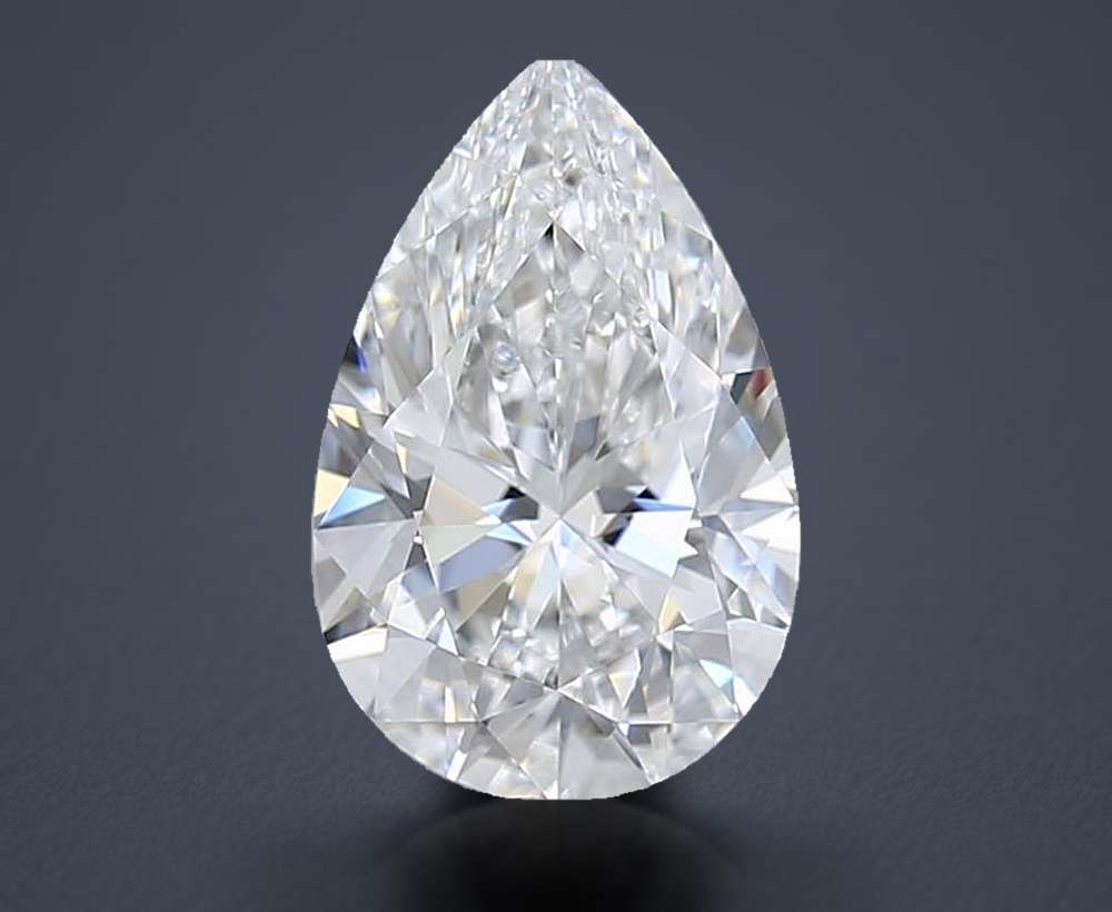 1.40 Carat Pear Lab Diamond
