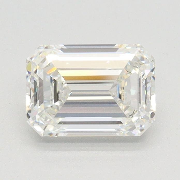 1.04ct H VVS2 Rare Carat Ideal Cut Emerald Lab Grown Diamond
