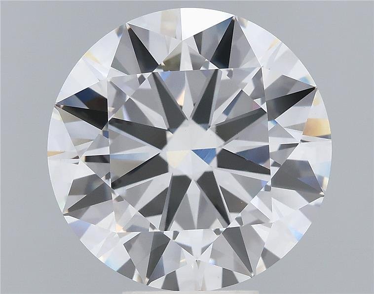 7.21ct F VVS2 Excellent Cut Round Lab Grown Diamond