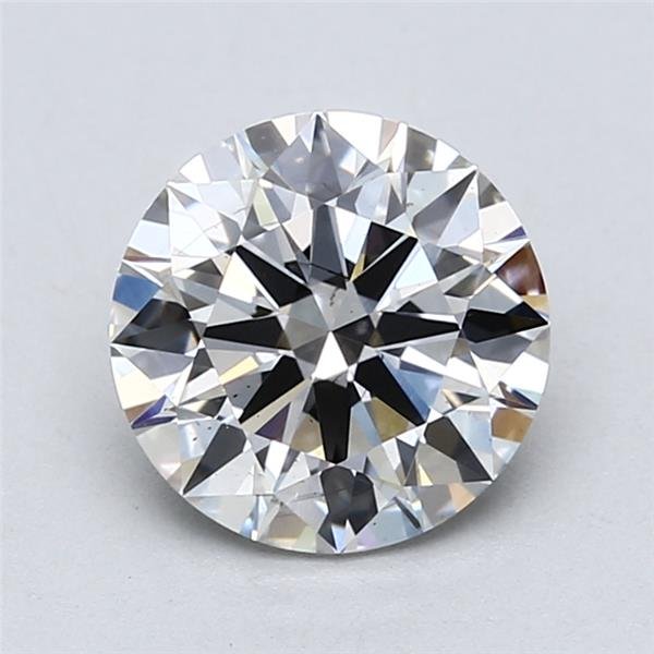 2.01ct G SI1 Rare Carat Ideal Cut Round Lab Grown Diamond